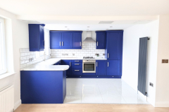 Hand-painted kitchen cupboards in portrush