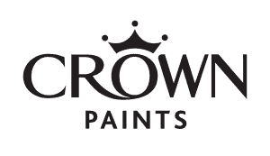 Crown Paints logo featuring a crown design.