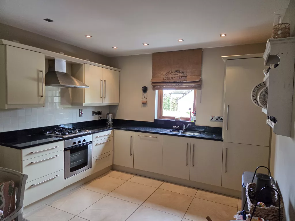 Hand painted kitchen cupboards in portstewart 